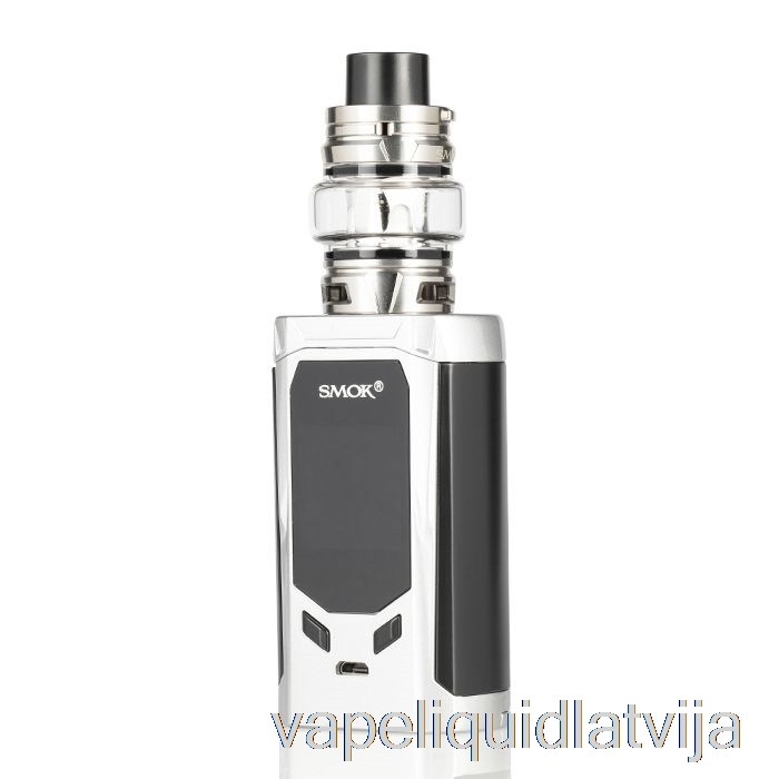 Smok R-kiss 200w Un Tfv8 Baby V2 Sākuma Komplekts Sudraba Vape šķidrums